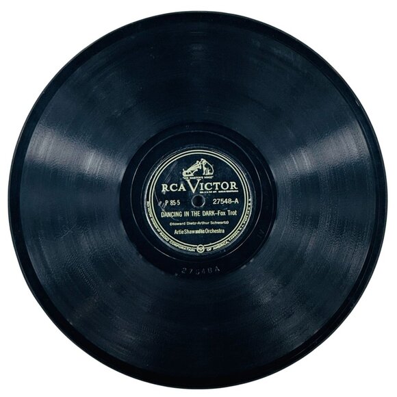 Artie Shaw & His Orchestra - Dancing In The Dark / Traffic Jam 27548 RCA Victor - Picture 1 of 4
